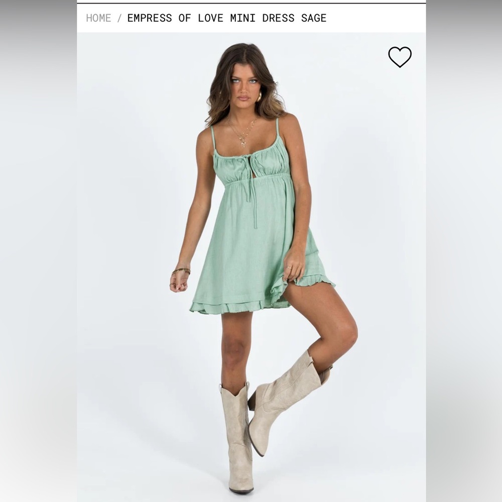 Princess Polly empress of love mini dress